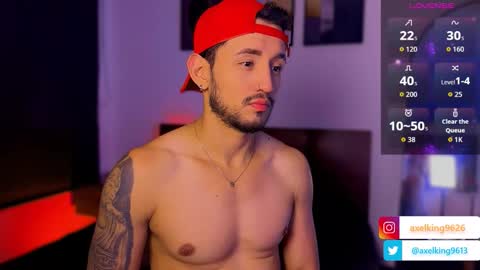 Snapshot of axelking13 chatting on February 23, 11:24 pm Axel King online show from February 23, 11:24 pm