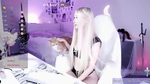 Snapshot of baby_misa chatting on October 3, 2:36 pm Misa - online show from October 3, 2:36 pm