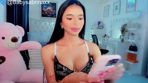 Snapshot of babysabrinaxx chatting on February 23, 7:49 pm babysabrinaxx online show from February 23, 7:49 pm