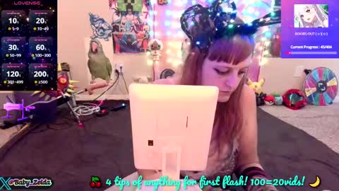 BabyZelda online show from September 23, 10:02 pm