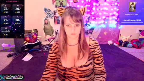 BabyZelda online show from December 5, 1:52 pm