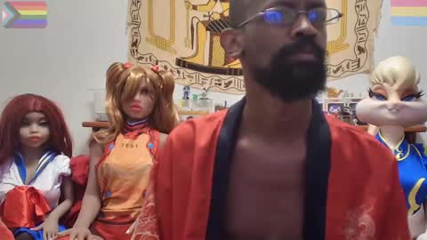 Snapshot of bandohusbando chatting on October 23, 2:44 am Bando Husbando online show from October 23, 2:44 am