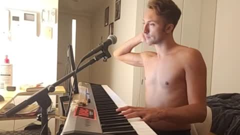 BareBritPianist online show from September 17, 4:30 pm