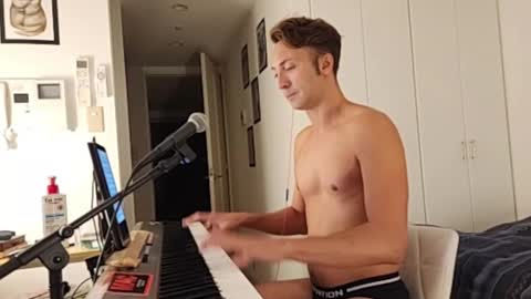 BareBritPianist online show from October 4, 8:34 am