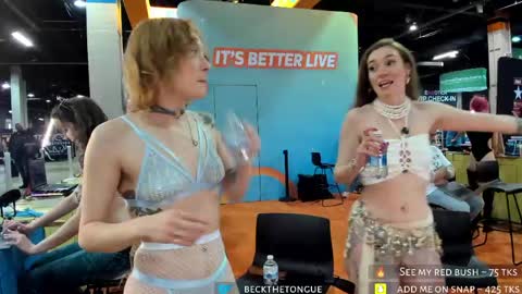 Beck the tongue online show from April 12, 6:35 pm