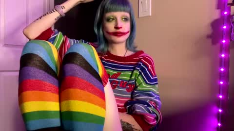 Snapshot of beckytheclown chatting on December 12, 7:04 pm Beckytheclown online show from December 12, 7:04 pm