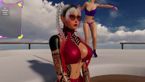 Snapshot of bellazomb chatting on October 9, 9:40 am bellazomb online show from October 9, 9:40 am