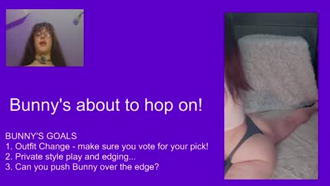 BendyBunnyx online show from July 13, 1:41 am