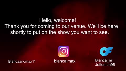 bianca and maxwell online show from March 7, 1:41 pm