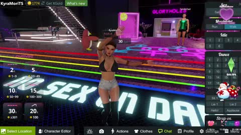 Snapshot of bigboottyxxx chatting on January 27, 2:10 am kyra Moor online show from January 27, 2:10 am