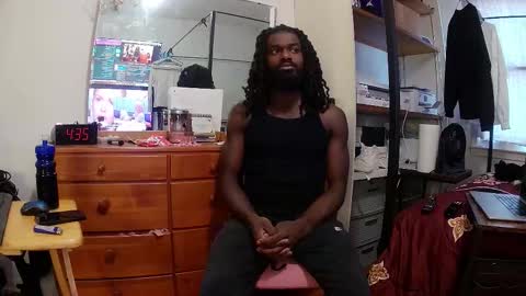 Snapshot of blaqjay chatting on February 1, 9:35 pm BlaqJay online show from February 1, 9:35 pm