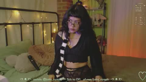   Im Nym  Justa nymph on twitter and IG online show from February 21, 1:06 am