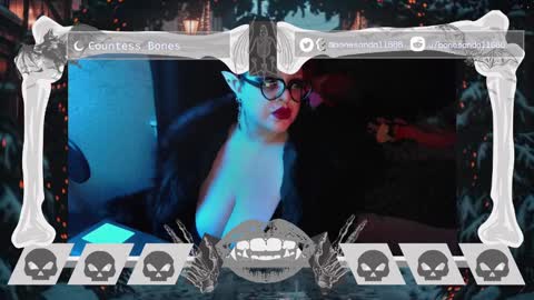 Countess Bones online show from December 25, 8:07 am