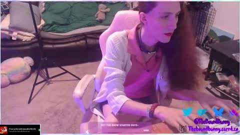 Snapshot of boundbunny98 chatting on February 7, 1:20 am TheBoundBunny online show from February 7, 1:20 am