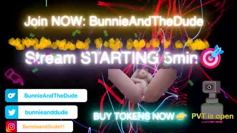 BUNNIE and THE DUDE TheLebowskis online show from November 21, 4:00 am