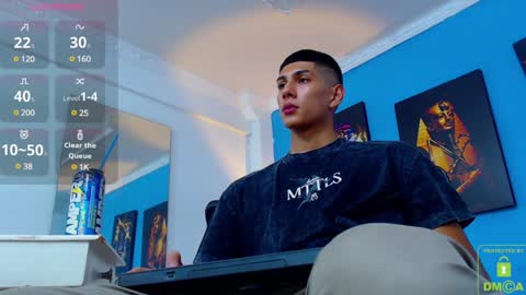 Snapshot of calavalerio chatting on January 6, 8:18 pm Valerio online show from January 6, 8:18 pm