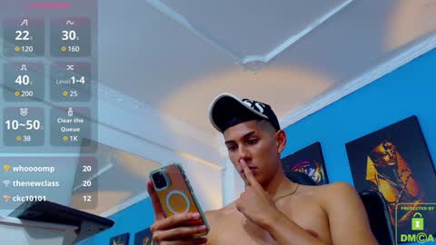 Snapshot of calavalerio chatting on January 6, 11:31 pm Valerio online show from January 6, 11:31 pm