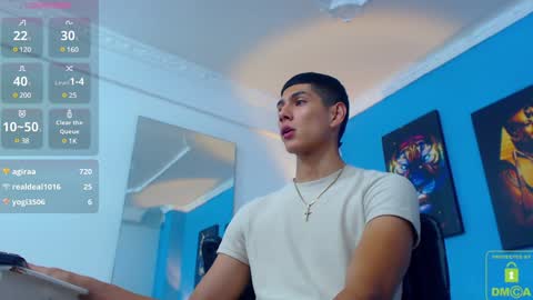 Snapshot of calavalerio chatting on January 16, 11:59 pm Valerio online show from January 16, 11:59 pm