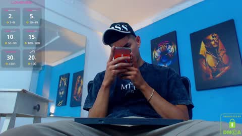 Snapshot of calavalerio chatting on January 21, 8:00 pm Valerio online show from January 21, 8:00 pm