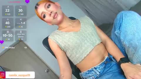 Snapshot of camila_hott1 chatting on December 26, 3:49 am Cami vazques online show from December 26, 3:49 am