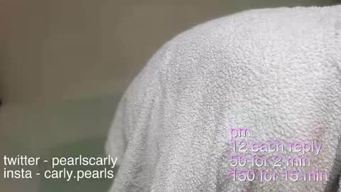 Carly Pearls online show from December 26, 12:38 pm