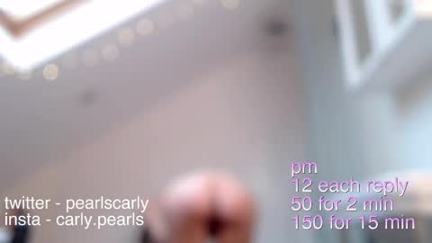 Carly Pearls online show from December 27, 2:01 pm