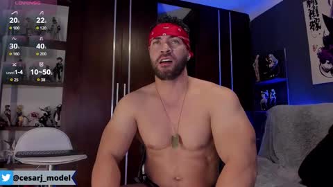 Cesar jones online show from February 6, 11:41 pm