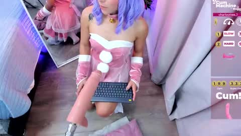 Snapshot of charloottee_1 chatting on February 11, 6:30 am Char 3  Lets go for the 100 Thumb-Up   online show from February 11, 6:30 am