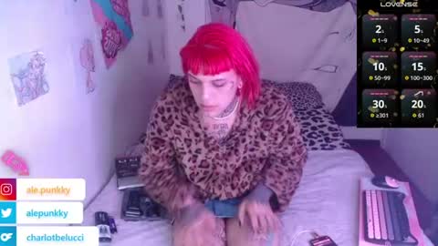 Snapshot of charlotbelucci_ chatting on June 27, 11:04 am Ale punky online show from June 27, 11:04 am
