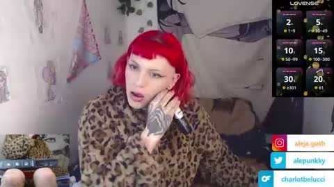 Snapshot of charlotbelucci_ chatting on July 20, 11:45 am Ale punky online show from July 20, 11:45 am