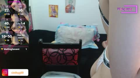 cinthyagomez6 online show from January 9, 6:21 pm