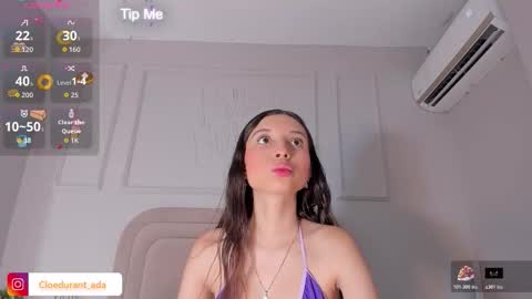 cloedurant online show from November 2, 8:00 pm