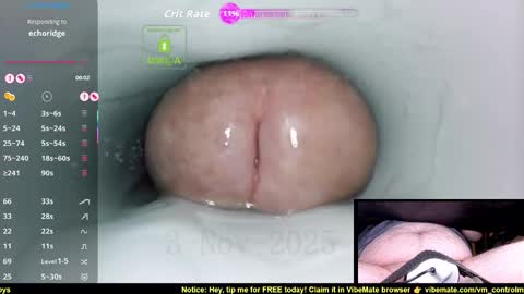 Snapshot of controlmytoys chatting on November 3, 7:26 pm Control online show from November 3, 7:26 pm