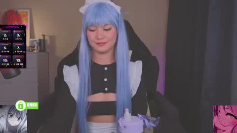 Snapshot of creammeow chatting on July 22, 2:14 am Alina online show from July 22, 2:14 am
