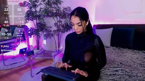 Snapshot of creamyinkk chatting on November 6, 8:04 am Sophie online show from November 6, 8:04 am