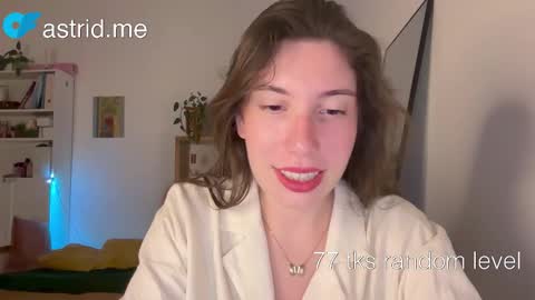 Astrid online show from September 27, 5:18 pm