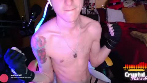 CryptidTwink online show from April 16, 6:25 am