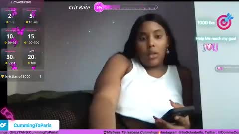 Cumming To Mistress Isabella Cummings online show from November 16, 9:31 pm