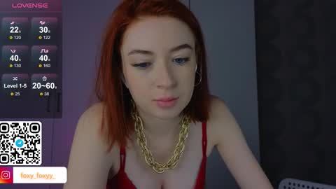 Snapshot of cuteroxyfoxyy chatting on February 28, 5:52 am Roxy online show from February 28, 5:52 am
