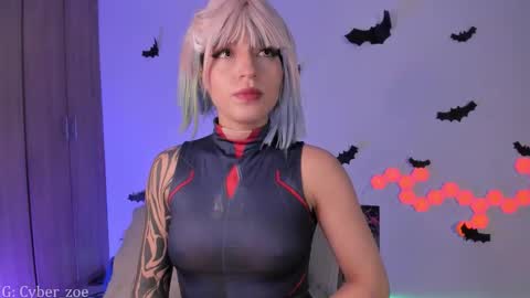 Snapshot of cyberzoe chatting on October 30, 4:19 pm cyber zoe online show from October 30, 4:19 pm