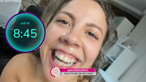 Snapshot of daily_stories chatting on February 8, 2:27 pm Alondra Suarez online show from February 8, 2:27 pm