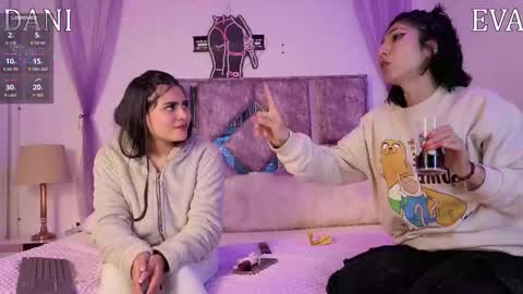 Snapshot of danilu_eva21 chatting on February 27, 6:52 pm Danilu and Eva online show from February 27, 6:52 pm