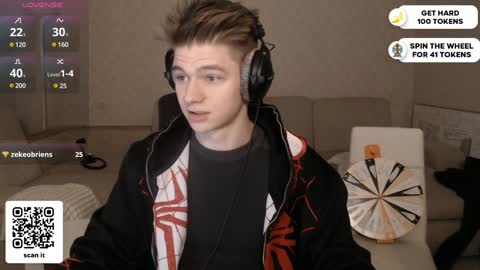 Daniel online show from January 12, 9:08 pm