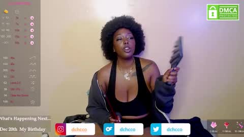 Snapshot of dchcco chatting on December 14, 1:11 am Duchess Coco - Coco Puffs online show from December 14, 1:11 am