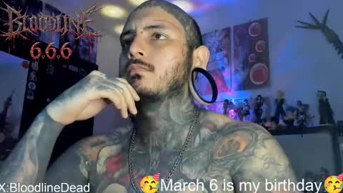 Snapshot of death_ink666 chatting on February 23, 7:00 pm online show from February 23, 7:00 pm