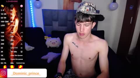 DOMINIC PRINCE   online show from October 27, 10:14 pm