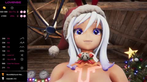 Snapshot of elfielovevt chatting on December 14, 9:24 pm Elfie Love online show from December 14, 9:24 pm