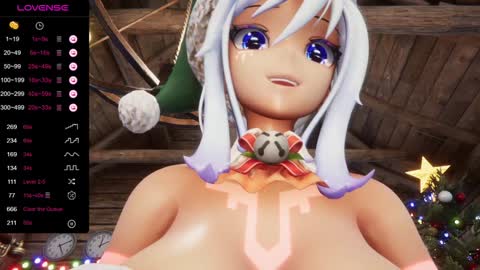 Snapshot of elfielovevt chatting on December 15, 6:26 pm Elfie Love online show from December 15, 6:26 pm