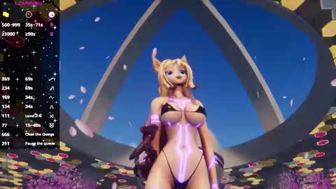 Snapshot of elfielovevt chatting on October 22, 5:13 pm Elfie Love online show from October 22, 5:13 pm