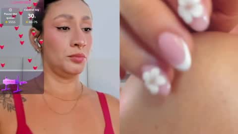 EMILY ROBERTS online show from April 8, 7:25 pm